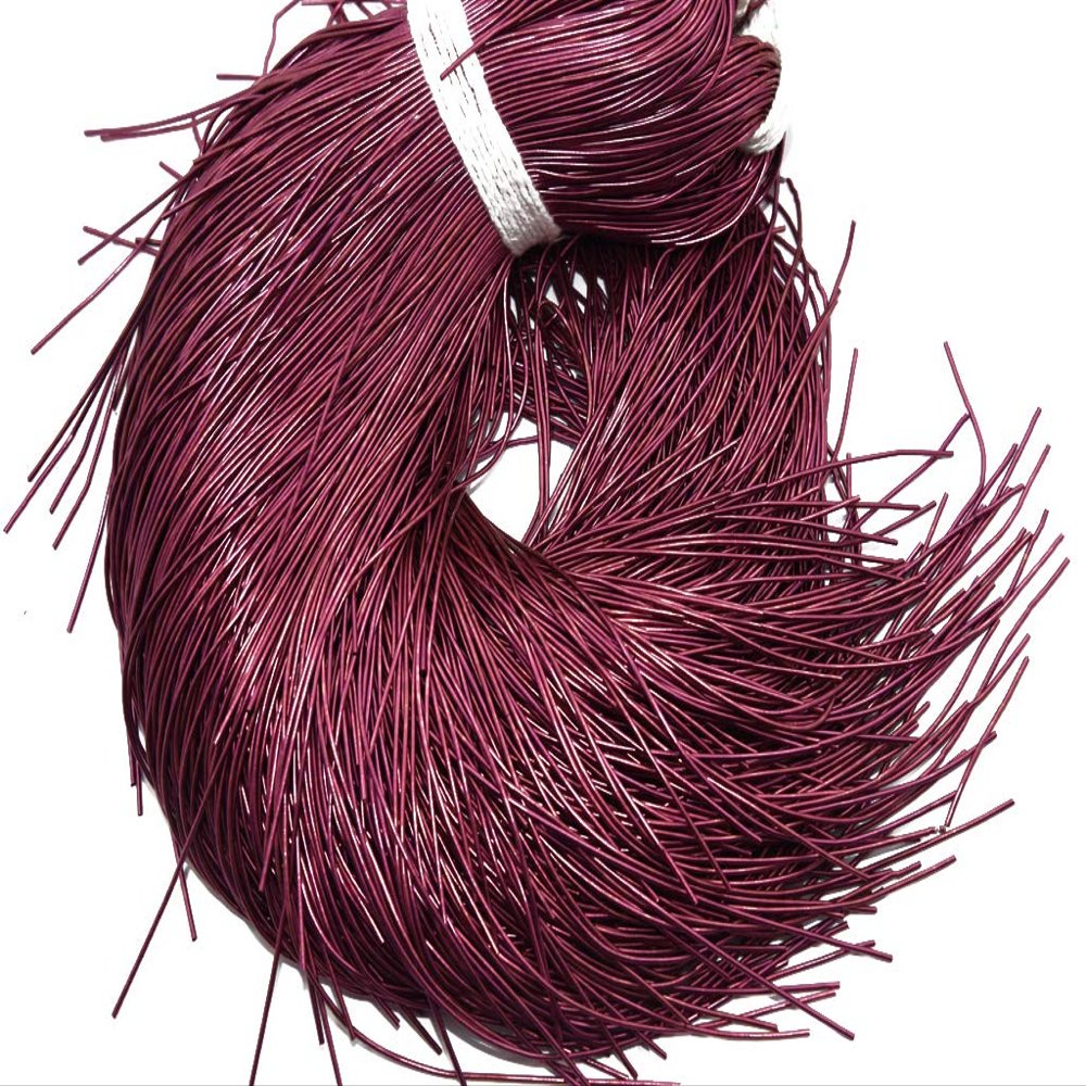 The Design Cart Burgundy Red Dapka/Dabka/French Wire for Aari, Zardosi Embroidery and Jewellery Work (100 Grams)