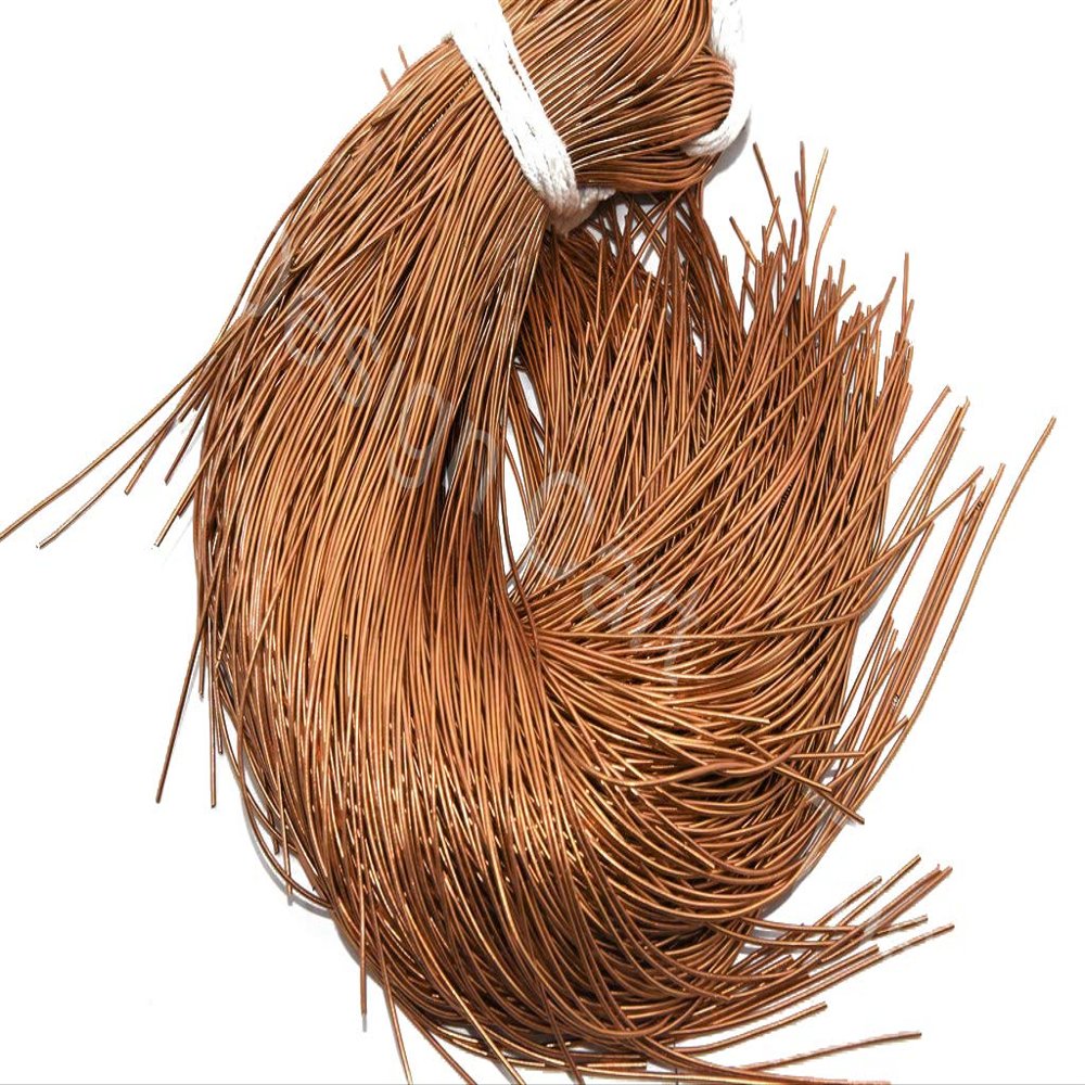 The Design Cart Copper Dapka/Dabka/French Wire for Aari, Zardosi Embroidery and Jewellery Work (100 Grams)