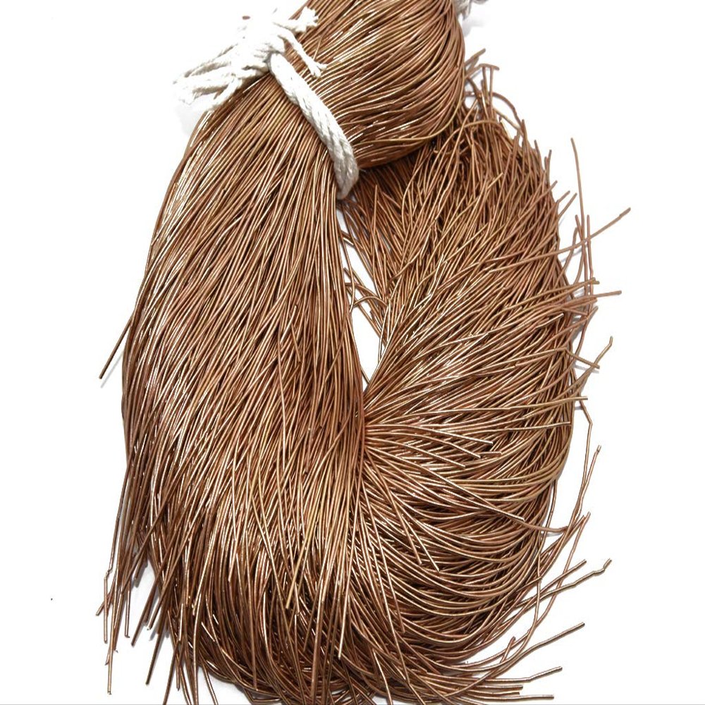 The Design Cart Rose Copper Dapka/Dabka/French Wire for Aari, Zardosi Embroidery and Jewellery Work (100 Grams)
