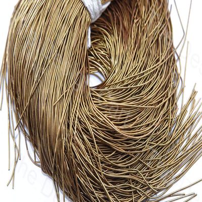 The Design Cart Gold Bronze Dapka/Dabka/French Wire for Aari, Zardosi Embroidery and Jewellery Work (100 Grams)