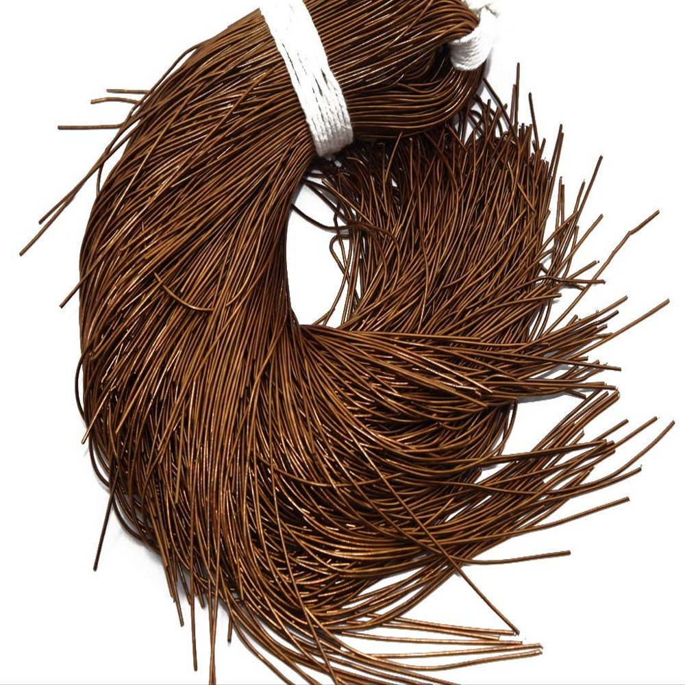 The Design Cart Brown Dapka/Dabka/French Wire for Aari, Zardosi Embroidery and Jewellery Work (100 Grams)