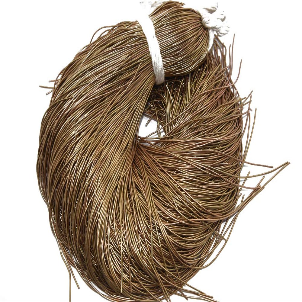 The Design Cart Dark Golden Dapka/Dabka/French Wire for Aari, Zardosi Embroidery and Jewellery Work (100 Grams)
