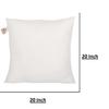Home-The Best is for You Micro Fiber Cushion Insert Extra Soft, White (Pack of 1, 20x20 Inch) view 2