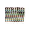 Flute Presents Zigzag Printed Designer Eco Friendly Gift Paper Bag, Size 17 inch (H) x 13 inch (W) x 5 inch (Side), Pack of 10 view 1