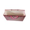 Flute Cubes Presents Beautiful Pink Little Hearts Printed Eco Friendly Designer Gift Paper Bag, Size 13 inch (H) x 10inch (W) x 4inch (Side), Pack of 10 view 4