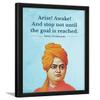 Chaka Chaundh - Suitable Swami Vivekananda Motivational Quotes frames for OFFICE & STUDENT- Framed Posters with Frame - Leader Quotes Wall Frames - Photos with Quotes - (14 X 11 Inches) view 1