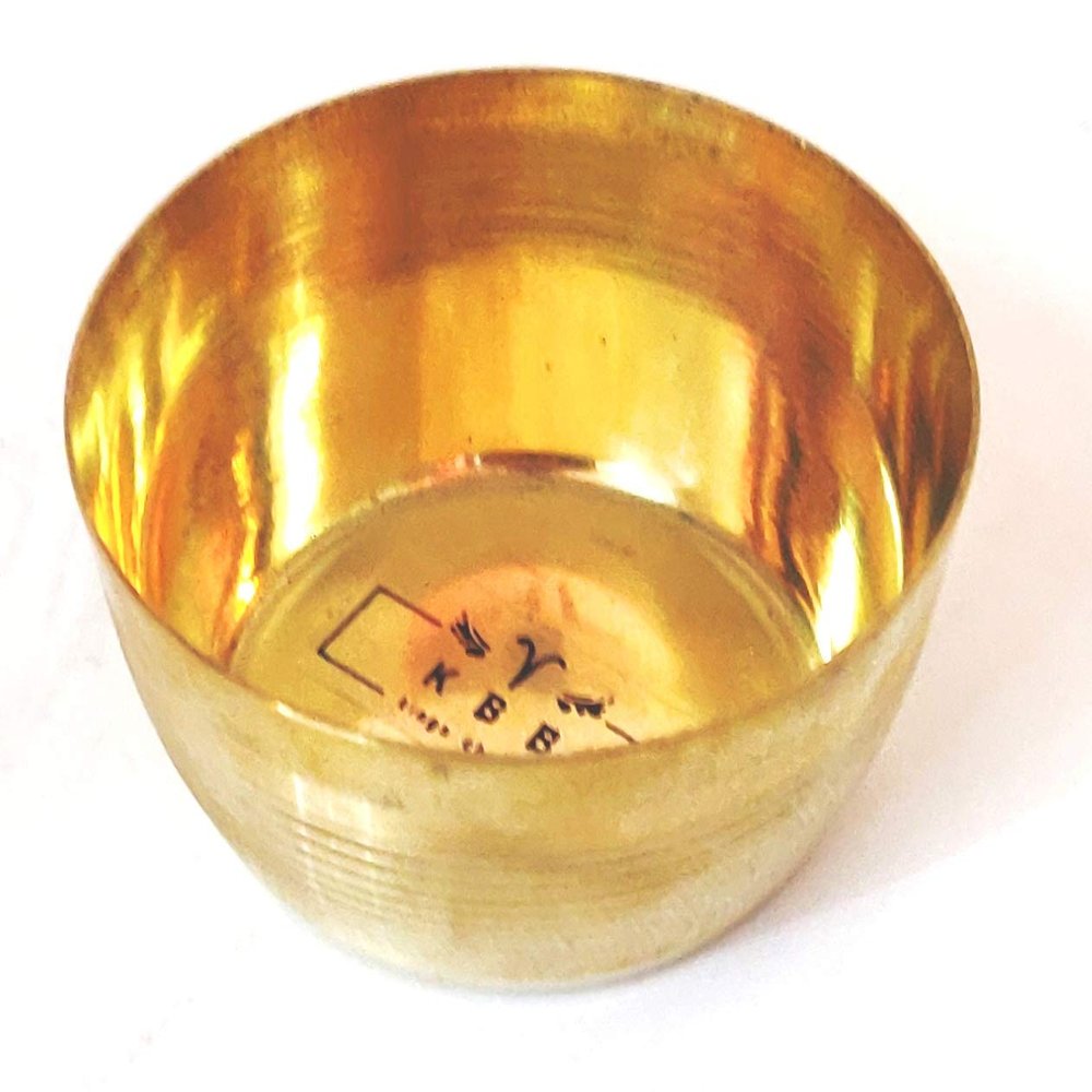 KBB Brass Bowl|Pooja Bowl |Apple Design