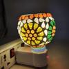Mayukh Dealtrade Limited Beautiful Ceramic Kapoor Dani/Aroma Oil Burner Cum Night Lamp with Switch (in-Built on/Off Button for Heating) -Design on The Kapoordani May Vary view 3