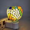 Mayukh Dealtrade Limited Beautiful Ceramic Kapoor Dani/Aroma Oil Burner Cum Night Lamp with Switch (in-Built on/Off Button for Heating) -Design on The Kapoordani May Vary view 4