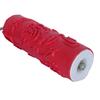 Jai Brush Industries Red 7 Inches Rose Pattern Roller Brush for Wall Painting view 4