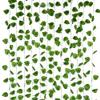EASY-MART Artificial Hanging Vine Creeper Plants (Green, 6 Pieces) view 1