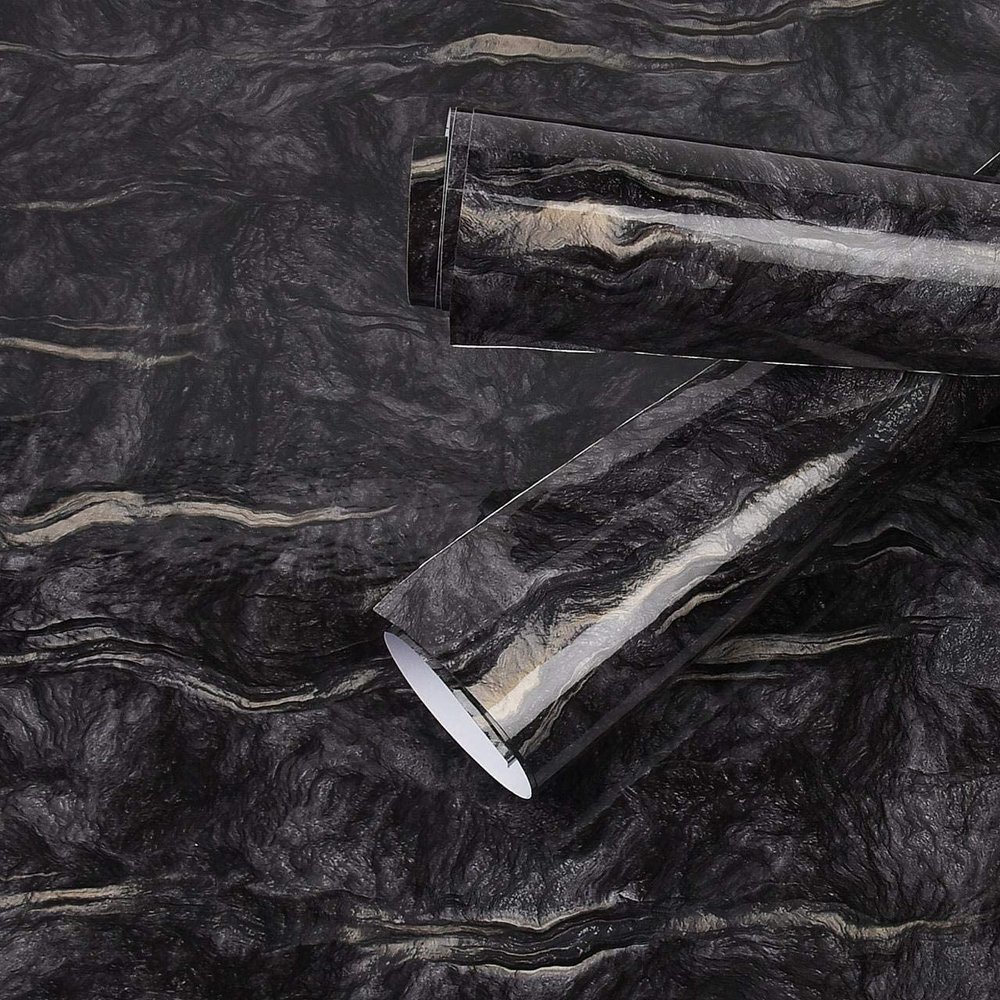 Elton Premium Lovely Marble Furniture Film Interior Film Wallpaper for Cupboard Door, Almirah, Fridge, Tabletop, Wall, Floor, DIY & Other Renovation Projects : 16 X 144 Inch