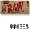 OutonTrip Premium Classic Natural Fiber Rolling Papers with 2 Raw filter tip/roach booklets| Set of 4 (Pack of 2, Light Brown) view 4