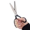 Jioo Organics Stainless Steel Handled Sewing Craft Cut Triangle Edge Pinking Shears 9" Inchi Zig-ZAG Scissors Color May vary Red or Black view 1