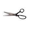 Jioo Organics Stainless Steel Handled Sewing Craft Cut Triangle Edge Pinking Shears 9" Inchi Zig-ZAG Scissors Color May vary Red or Black view 4