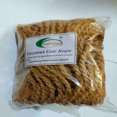 Zone Marketing Coconut Rope for Agriculture/Craft/Multi Purpose, 31 Mtr Length, Natural Coir by Zone Marketing