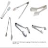 Dynore Stainless Steel 6 Pcs Multipurpose Tongs Set for Kitchen & Serving view 4