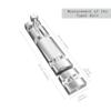 Atlantic 4 Inch Zaylo Tower Bolt for Doors & Windows | S.S Finish Aluminium Kundi/Chitakni Door Latch for Main Door, Bathroom & Bedroom | Heavy Duty Tower Bolt (Pack of 6) view 4