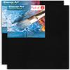 Eascan Art Painting Drawing and Sketch Accessories Cotton Medium Grain Artist's Painting Canvas Board Black Pack of 2 (14" X 18", Black) view 1