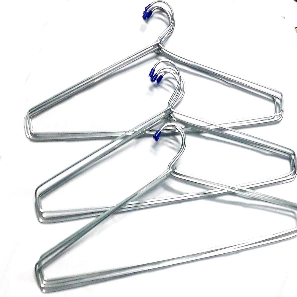 IVANIC Steel Cloth Hanger (Heavy) - Pack of 24