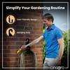 CINAGRO Durable Heavy Duty MS Garden Pipe Stand (Pack of 1 Hang with or Without Wall Mounting, Portable Irrigation Hose Hanger, Garden Pipe Holder Hook (Square Holder, MS Metal) view 3
