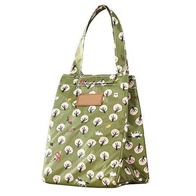 HOUSEHOLD CULTURE Food Storage Thermal Insulated Lunch Bag for Office and Travel Use, Assorted, Pack of 1