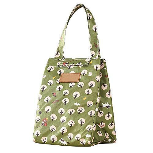 HOUSEHOLD CULTURE Food Storage Thermal Insulated Lunch Bag for Office and Travel Use, Assorted, Pack of 1