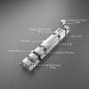 Atlantic Saylo Aluminium Tower Bolt 10 inch,Tower Bolt for Main Door and Bathroom, Door Latch for Bedroom, Tower Bolt for Home,Offices, Doors,Windows, S.S. Finish, (Pack of 2 Pcs) view 3