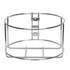 Creatick Stainless Steel Bin Holder/Open-Top Dust Bin Holder/Modular Kitchen Fixture (Dia 10 Inches) - Silver Chrome view 4