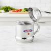 MARU Stainless Steel Oil dispensers for kitchen - Durable Oil container for kitchen with Handle, Ideal for Cooking Perfect Oil Dispenser for Daily Use (650ML) view 1