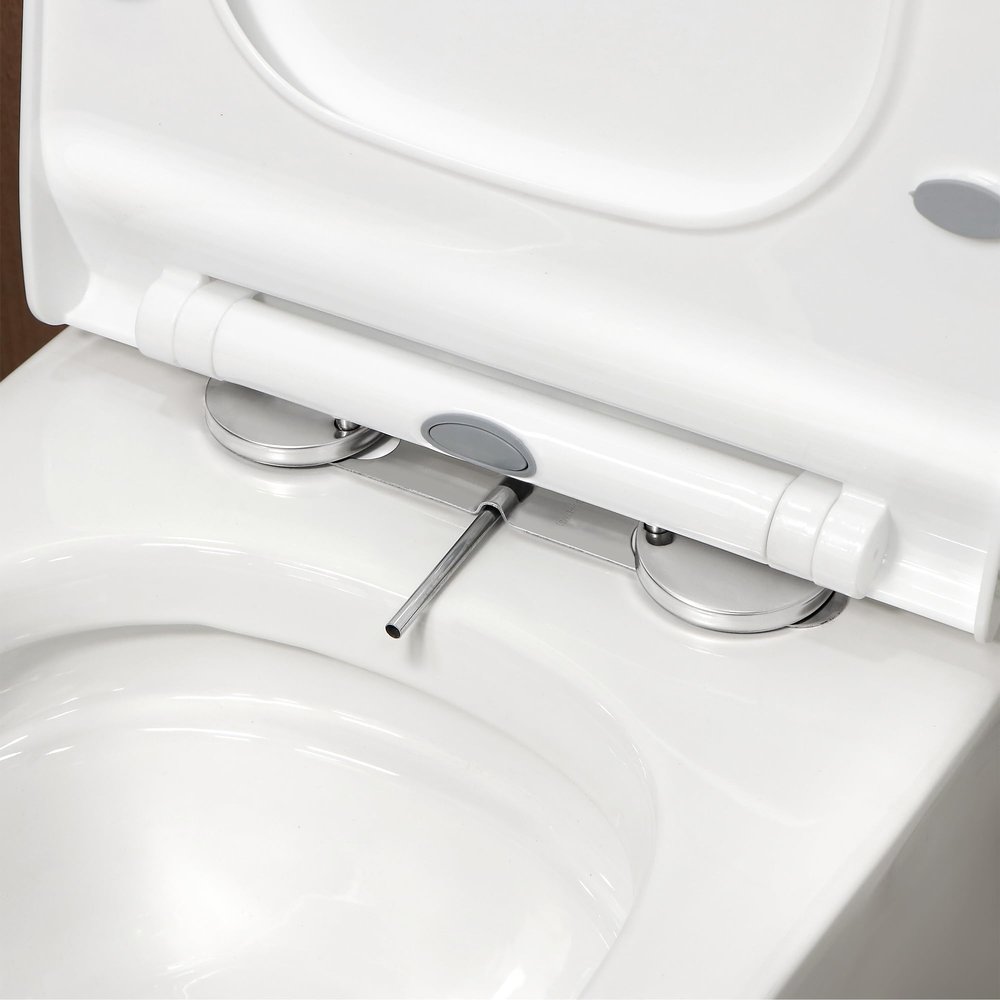 LIPKA 1.5 Meter Crystal Jet Spray with Pipe for Toilet Commode Seat | 304 Grade Stainless Steel | Toilet Bidet Jet Hands Free Jet Spray/Health Faucet Toilet Commode Jet Spray Set