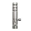 Life Vision Half Round Style Zaylo (Aluminium Body with Steel Rods and Knob) Tower Bolts 4 inch S.S. Finish Pack of 6 Pcs. view 2
