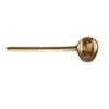 Adipin Pure Brass Ladle, Cooking and Serving Spoon, Karchi, Heavy Guage Brass Ladle.(12 Inchs) view 3
