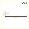 Volo Adjustable Stainless Steel F Type Glass Shelf Bracket Square 6 Inches for 6mm/ 8mm/ 10mm/ 12mm Glass-Pack of 6 Pieces view 2