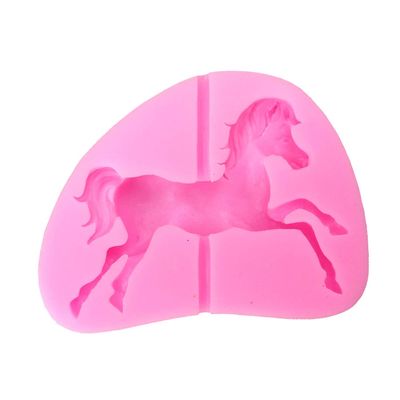 UG LAND INDIA DIY 3D Carousel Horse Silicone Mold Merry-Go-Round Fondant Chocolate Mould Cake Cupcake Topper Baking Decorating Tool