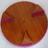 SAMEER SALES Handcrafted Wooden Chakla Roti makers (wooden chakla 9inch set) view 3
