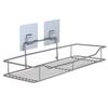 Killerzone Stainless Steel Multi Purpose Bathroom Shelf/Rack with Magic Sticker (Silver) view 1
