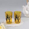 KOLOROBIA Camel Glory Chai Glass/Tea Glass, Flame Proof, Microwave & Dishwasher Safe | for Daily Use & Gifting, 200 ML (Set of 2) view 2