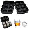 Smitex Ice Ball Mold - Whiskey Ice Ball Maker - Round Ice Tray Molds 6 X 4.5cm Round Ice Ball Spheres view 2