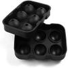 Smitex Ice Ball Mold - Whiskey Ice Ball Maker - Round Ice Tray Molds 6 X 4.5cm Round Ice Ball Spheres view 3