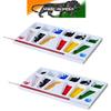 FIRST CLICK Art 16 Deep Wells Kalakar Medium Coloring White Palette with Painting Brush [Size 10.5cm X 19cm] Set of 2 Pallete view 2