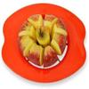 M Tech Stainless Steel Apple Cutter with Plastic Push Stand Apple Cutter Apple Slicer Cuts Equally cuts Apple into 6-8 Pieces (Color as per Stock Availability) view 2
