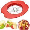M Tech Stainless Steel Apple Cutter with Plastic Push Stand Apple Cutter Apple Slicer Cuts Equally cuts Apple into 6-8 Pieces (Color as per Stock Availability) view 3