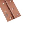 Atlantic Door Butt Hinges 5 Inch x 14 Gauge/2 MM Thickness, Premium Stainless Steel Welded Head, Rose Gold Finish, Pack of 3 Pcs view 3