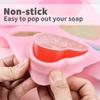 UG LAND INDIA 6 Cavity Silicone Soap Molds Heart Shaped Silicone Baking Mold Cake Mold Ice Cube Tray for Chocolate Muffine Jelly Pudding view 3