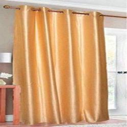 Home Ready Polyresin Grommet, Rod Pocket Door Curtain, 10 Feet, Gold, Pack of 1