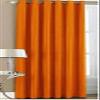 Home Ready Polyresin Grommet, Rod Pocket Door Curtain, 10 Feet, Orange, Pack of 1 view 1