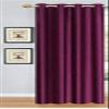 Home Ready Polyresin Grommet, Rod Pocket Door Curtain, 10 Feet, Wine, Pack of 1 view 1