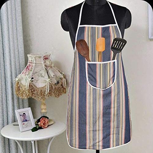 Oscar Home 100% Cotton Apron for Women & Men - Free Size (Multi Color, Single Piece)
