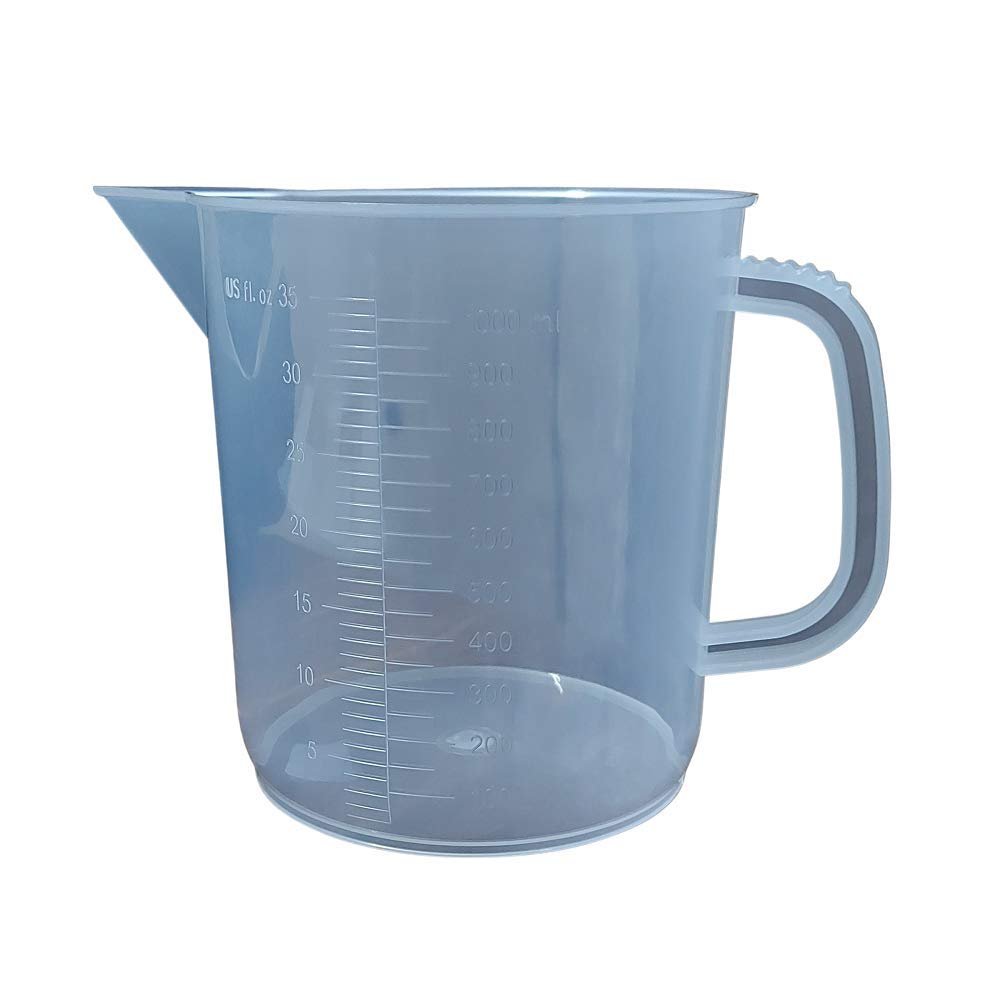 WKM Measuring Jug (1000 ml/1 L, Transparent)